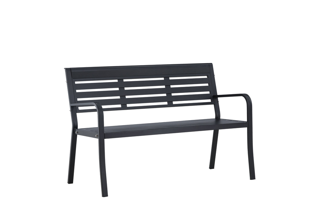 Elvas Bänksoffa 60 x 84 x 125 Svart