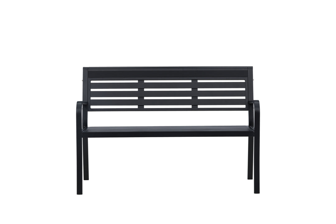 Elvas Bänksoffa 60 x 84 x 125 Svart