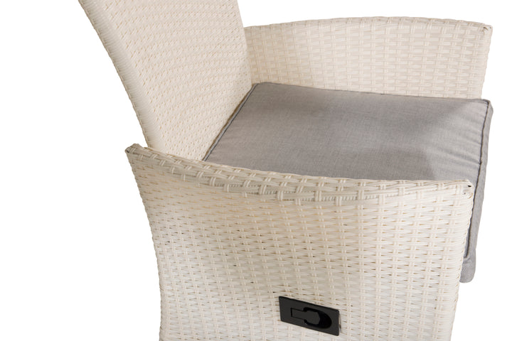 Padova Stolar 2-pack Vit