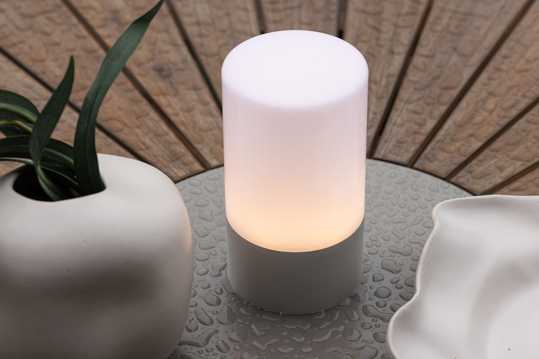 Tubu Bordslampa Grå