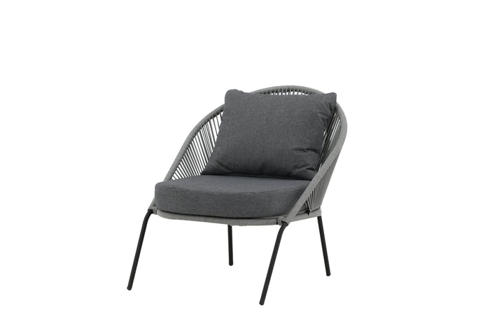 Lindos Loungefåtölj Grå