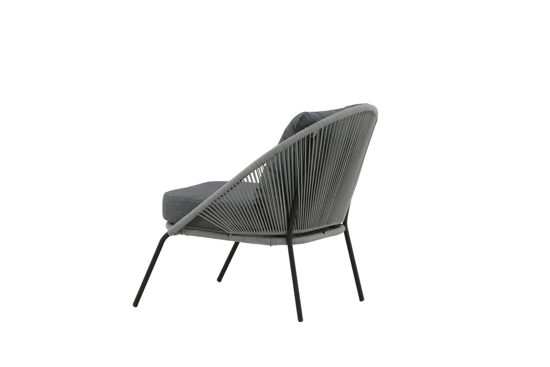 Lindos Loungefåtölj Grå