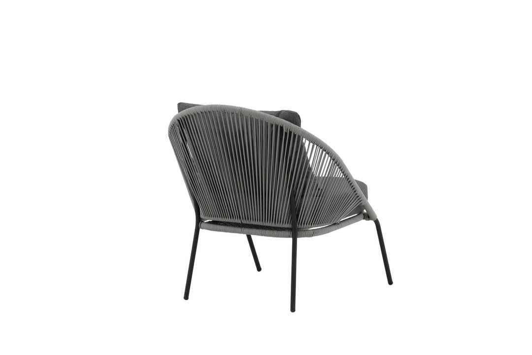 Lindos Loungefåtölj Grå