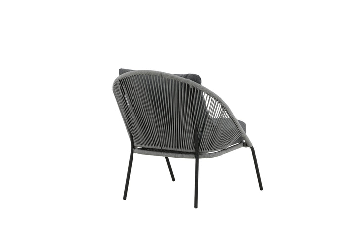 Lindos Loungefåtölj Grå