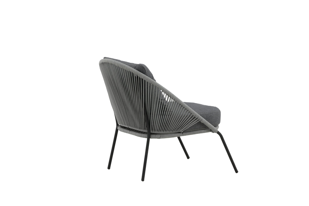 Lindos Loungefåtölj Grå