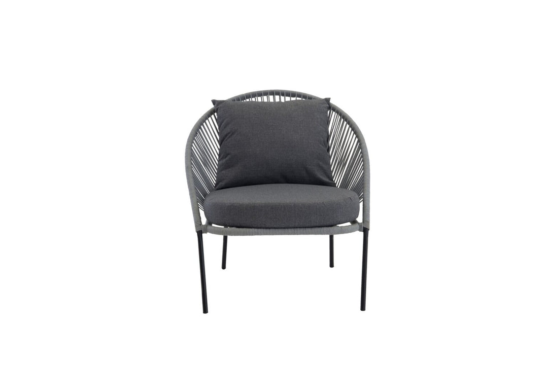 Lindos Loungefåtölj Grå
