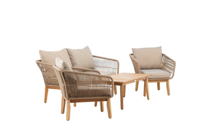 Chania Soffgrupp Natur/Beige