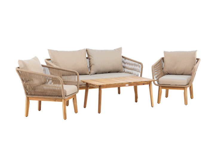 Chania Soffgrupp Natur/Beige
