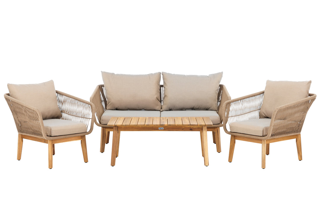 Chania Soffgrupp Natur/Beige