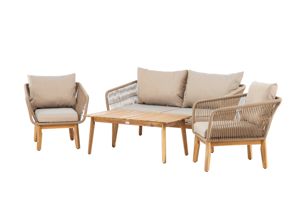 Chania Soffgrupp Natur/Beige