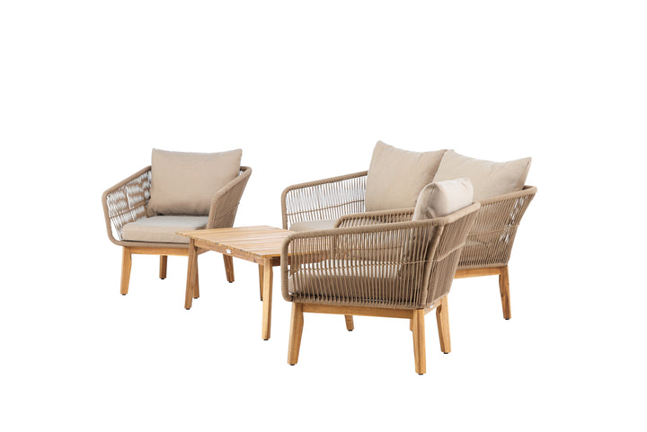 Chania Soffgrupp Natur/Beige