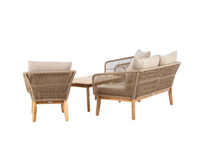 Chania Soffgrupp Natur/Beige