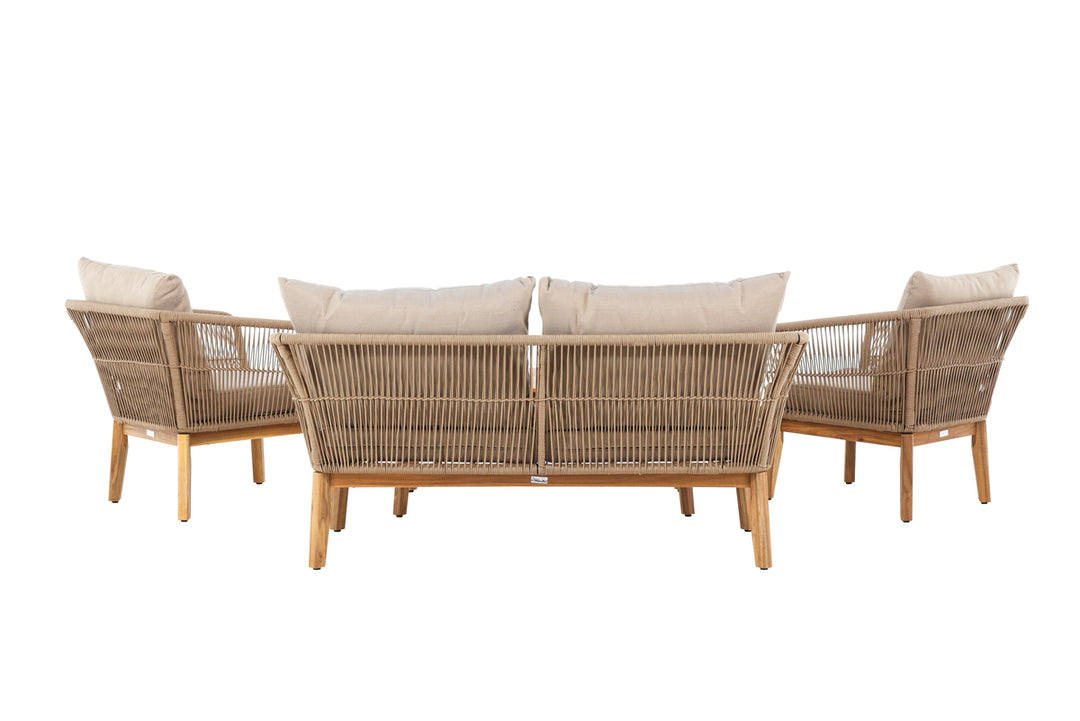 Chania Soffgrupp Natur/Beige