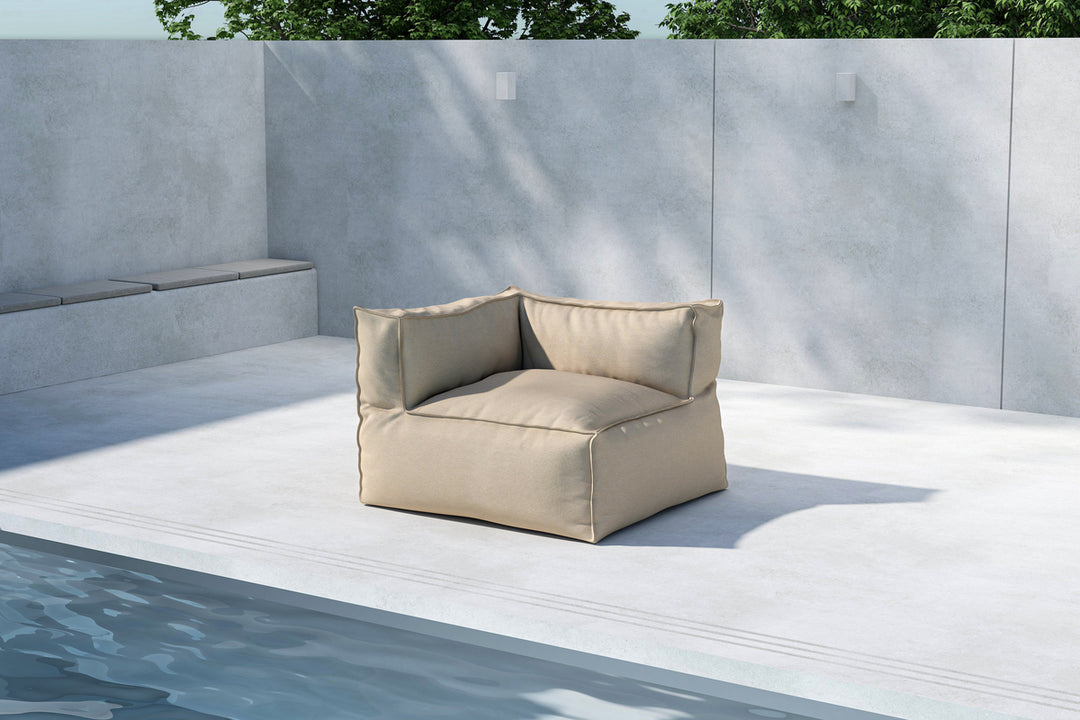 Rambo Loungefåtölj Beige