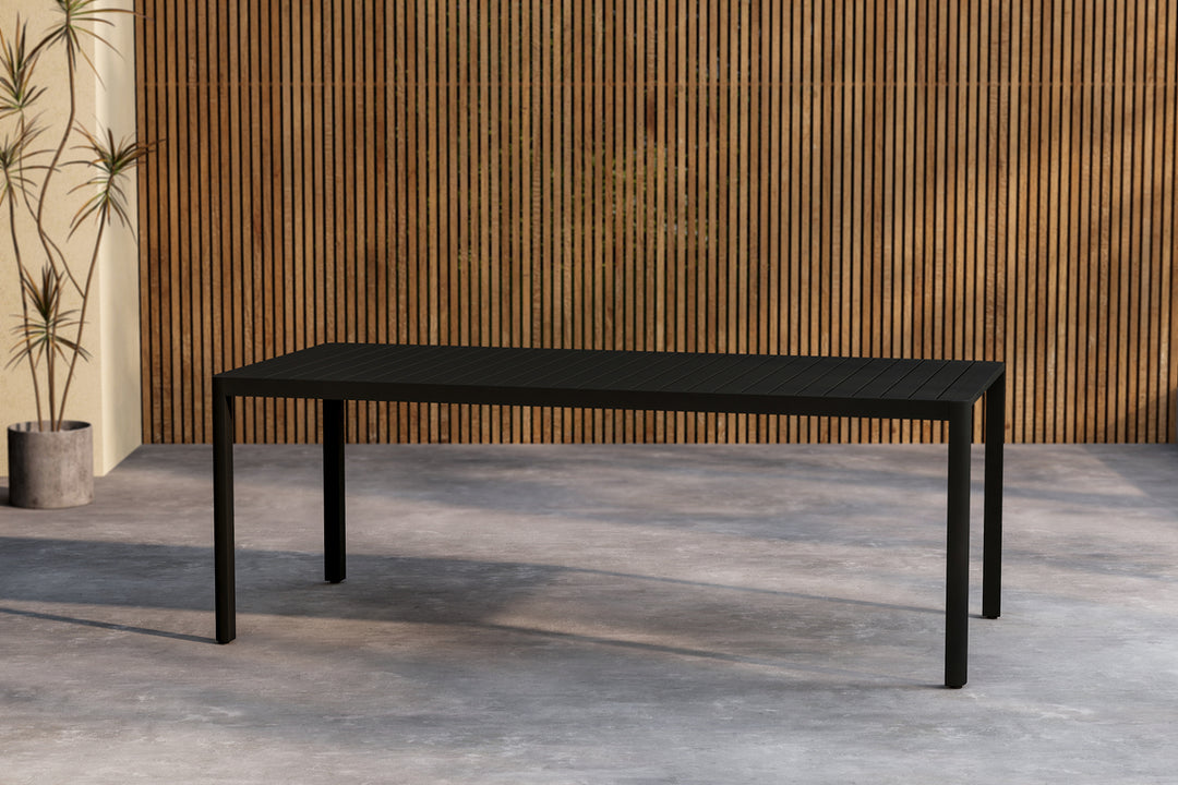 Giardini Matbord 200 x 90 Svart