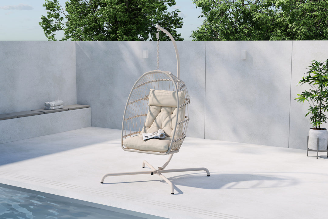Trezza Hängstol Beige