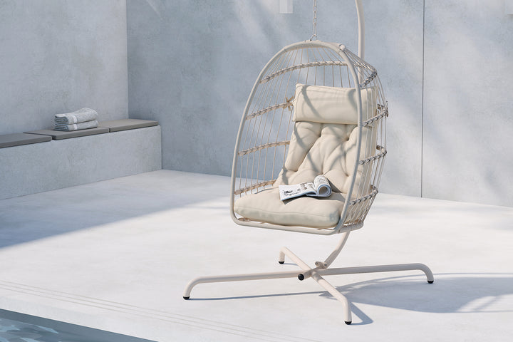 Trezza Hängstol Beige