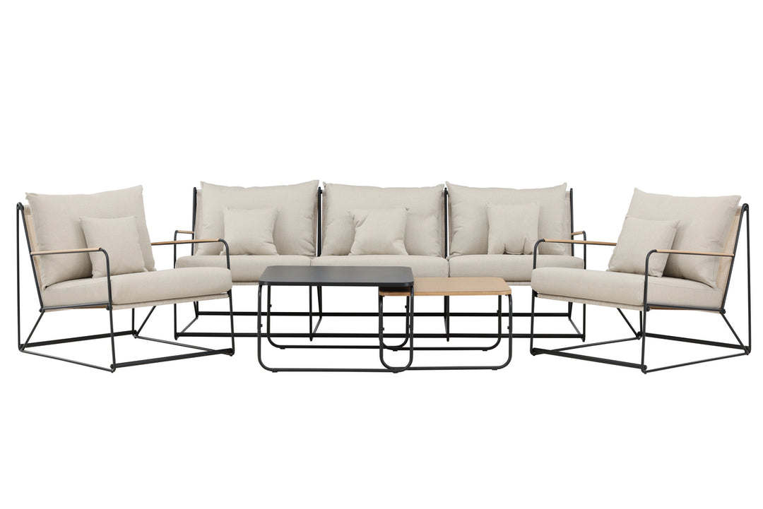 Palazzo Soffgrupp Svart/Beige