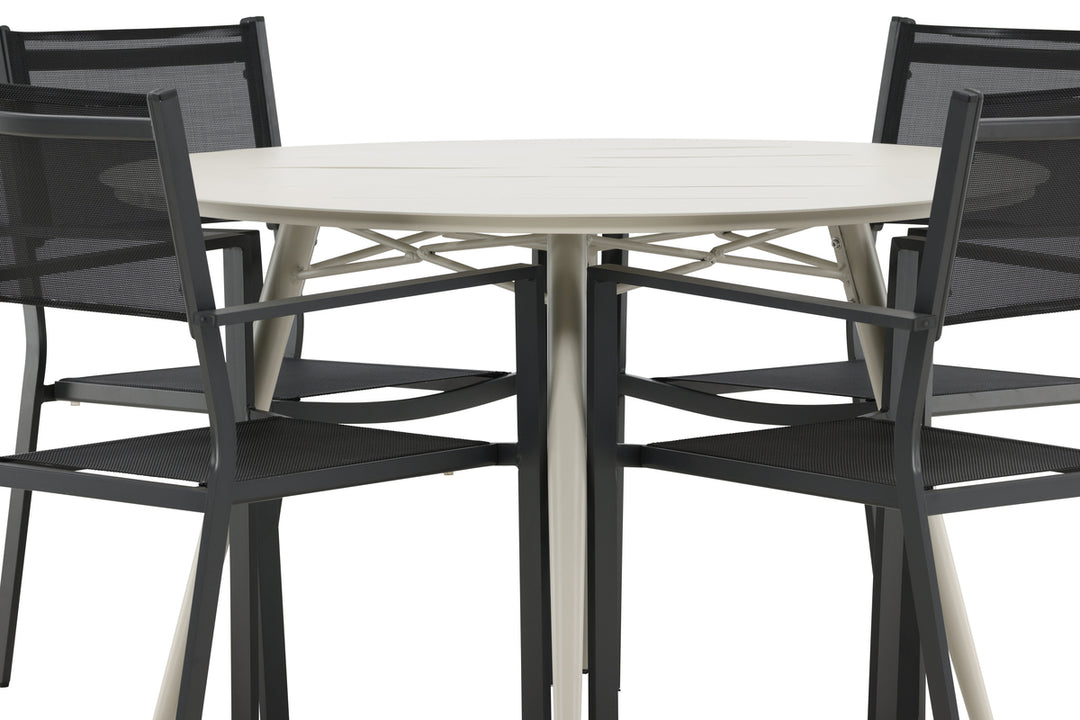 Lina & Copacabana Matgrupp Beige/Svart