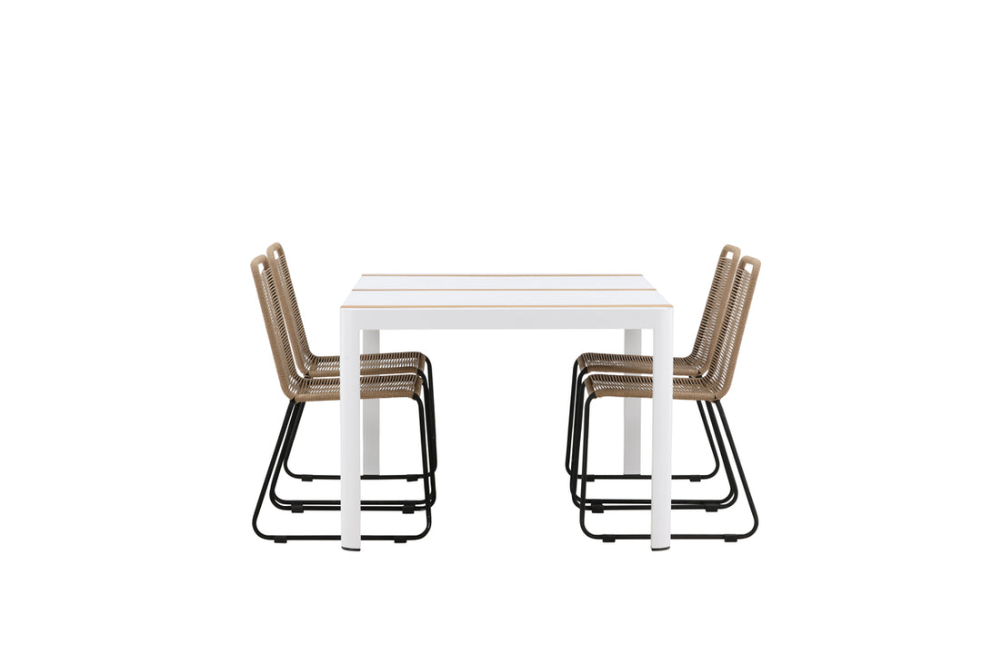 Togo & Lindos Matgrupp Vit/Brun