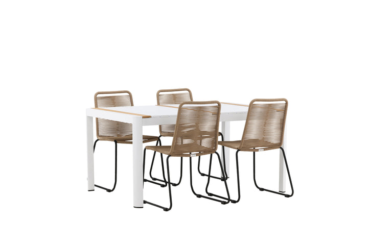 Togo & Lindos Matgrupp Vit/Brun