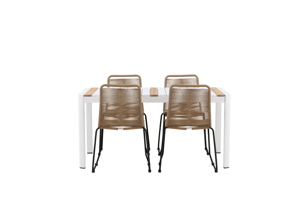 Togo & Lindos Matgrupp Vit/Brun