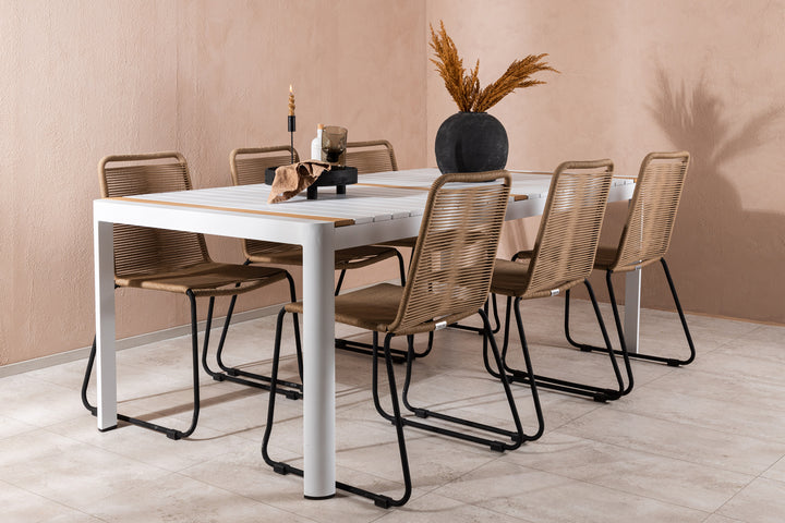 Togo & Lindos Matgrupp Vit/Brun