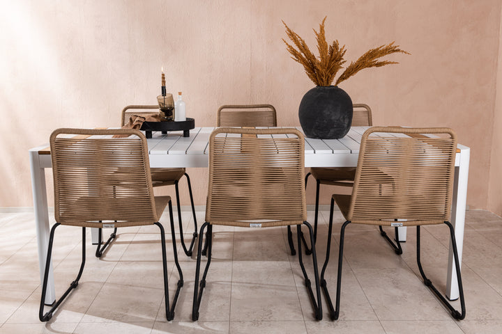 Togo & Lindos Matgrupp Vit/Brun