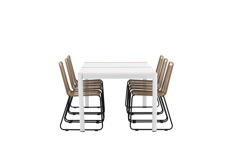 Togo & Lindos Matgrupp Vit/Brun