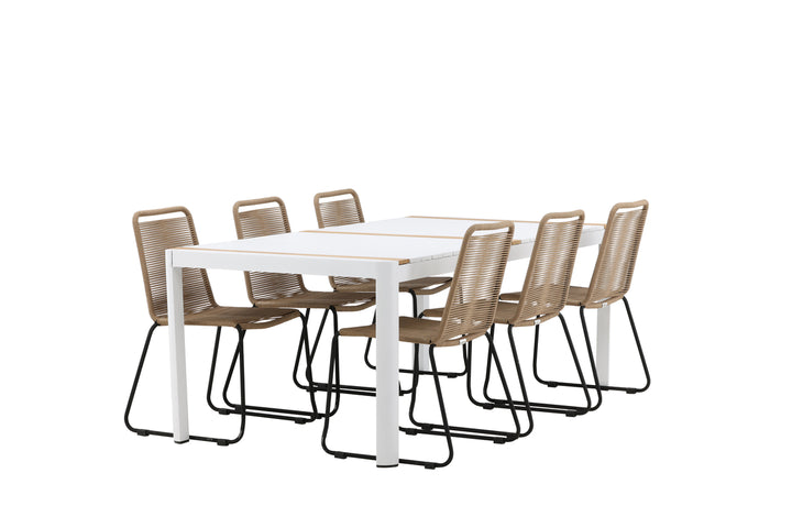 Togo & Lindos Matgrupp Vit/Brun
