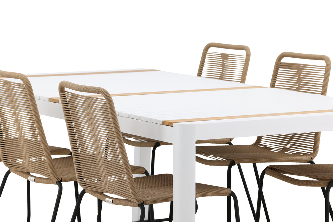 Togo & Lindos Matgrupp Vit/Brun