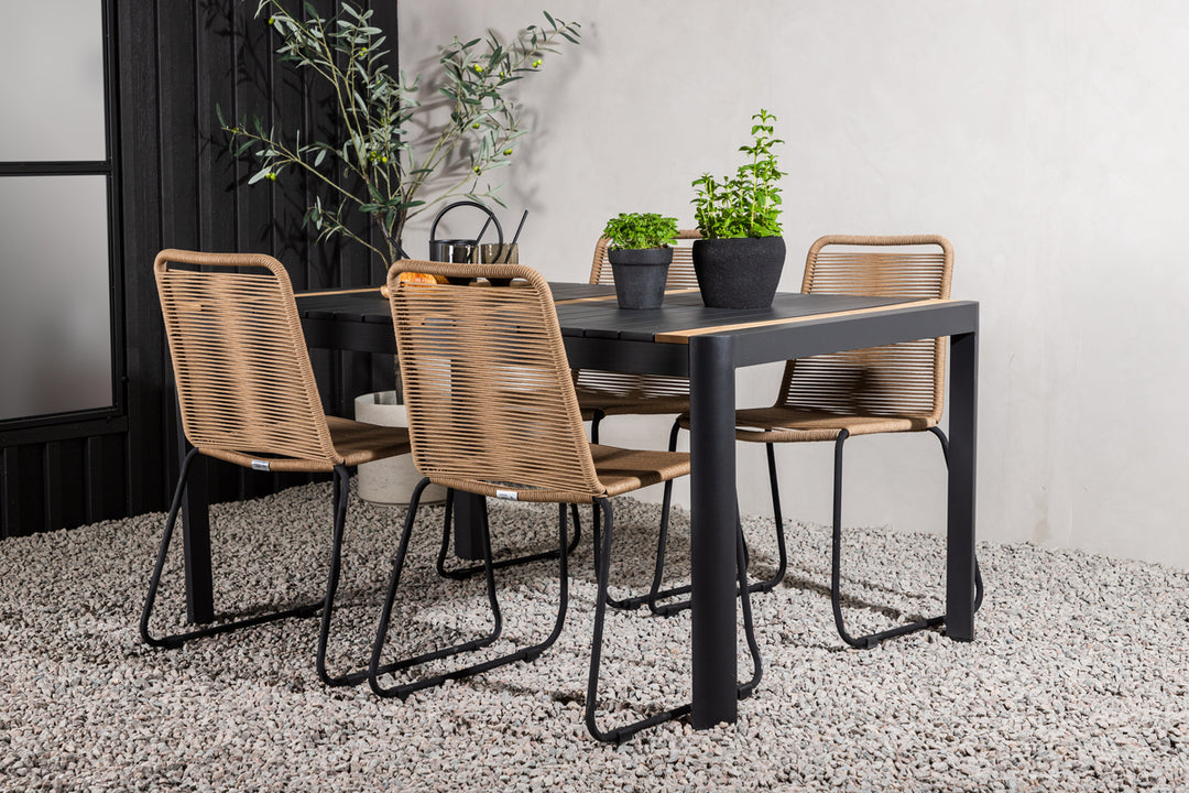 Togo & Lindos Matgrupp Svart/Brun