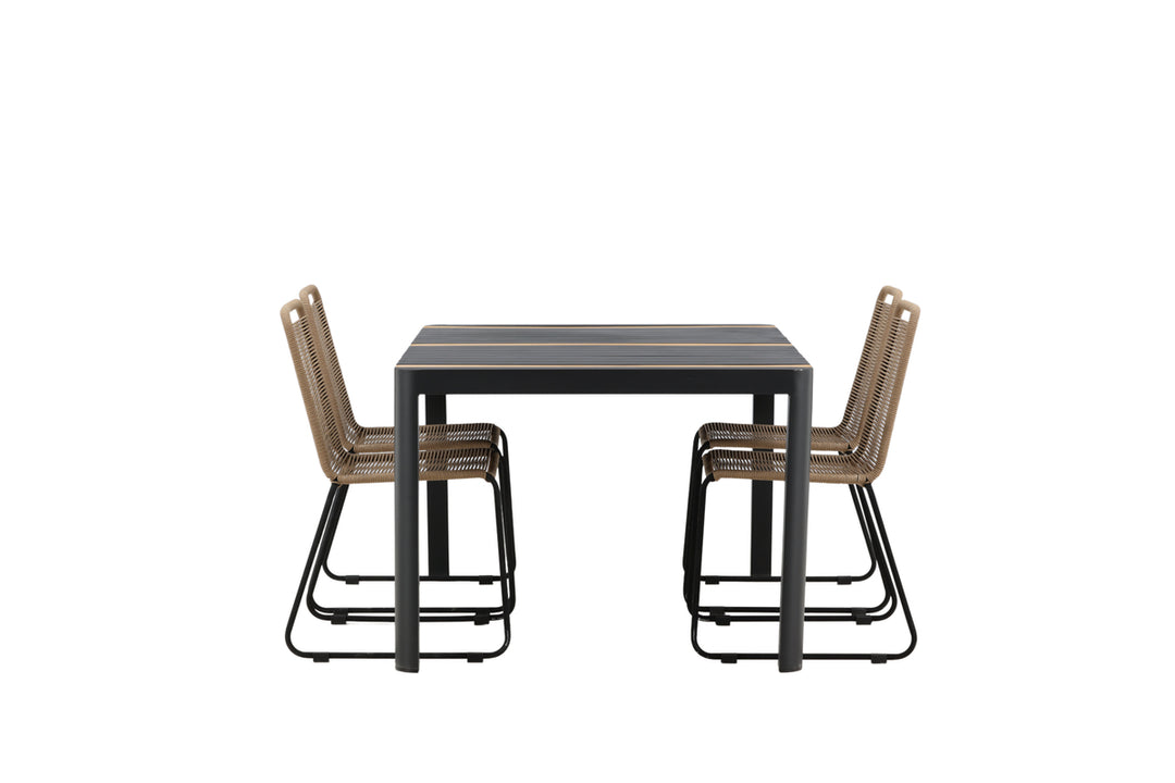 Togo & Lindos Matgrupp Svart/Brun
