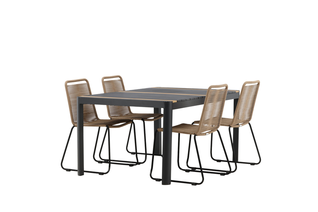Togo & Lindos Matgrupp Svart/Brun
