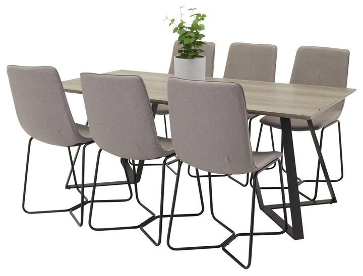 Marina, X Rektangulär Matgrupp