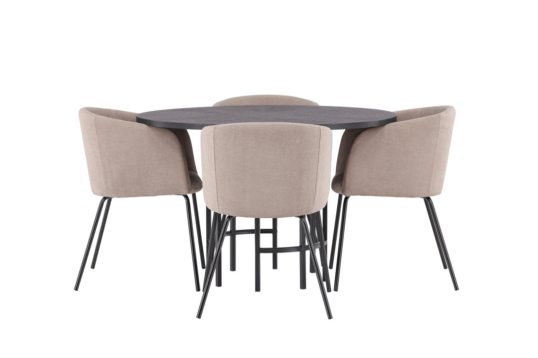 Berit & Copenhagen Matgrupp Beige/Svart