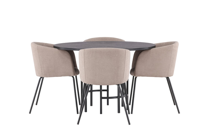 Berit & Copenhagen Matgrupp Beige/Svart