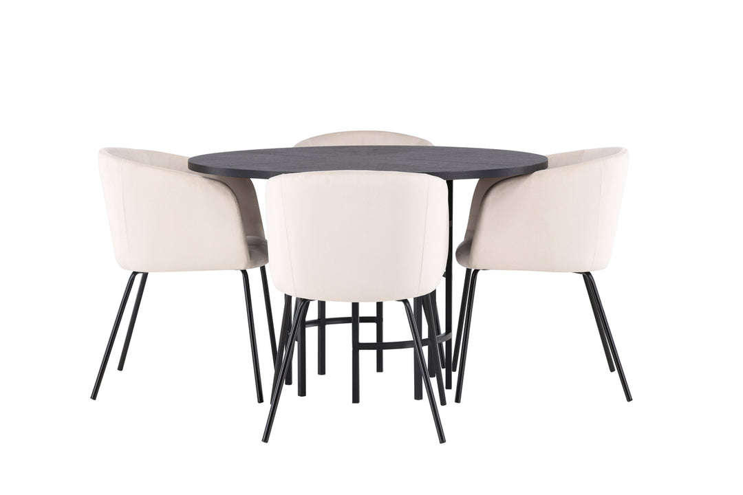 Berit & Copenhagen Matgrupp Beige/Svart