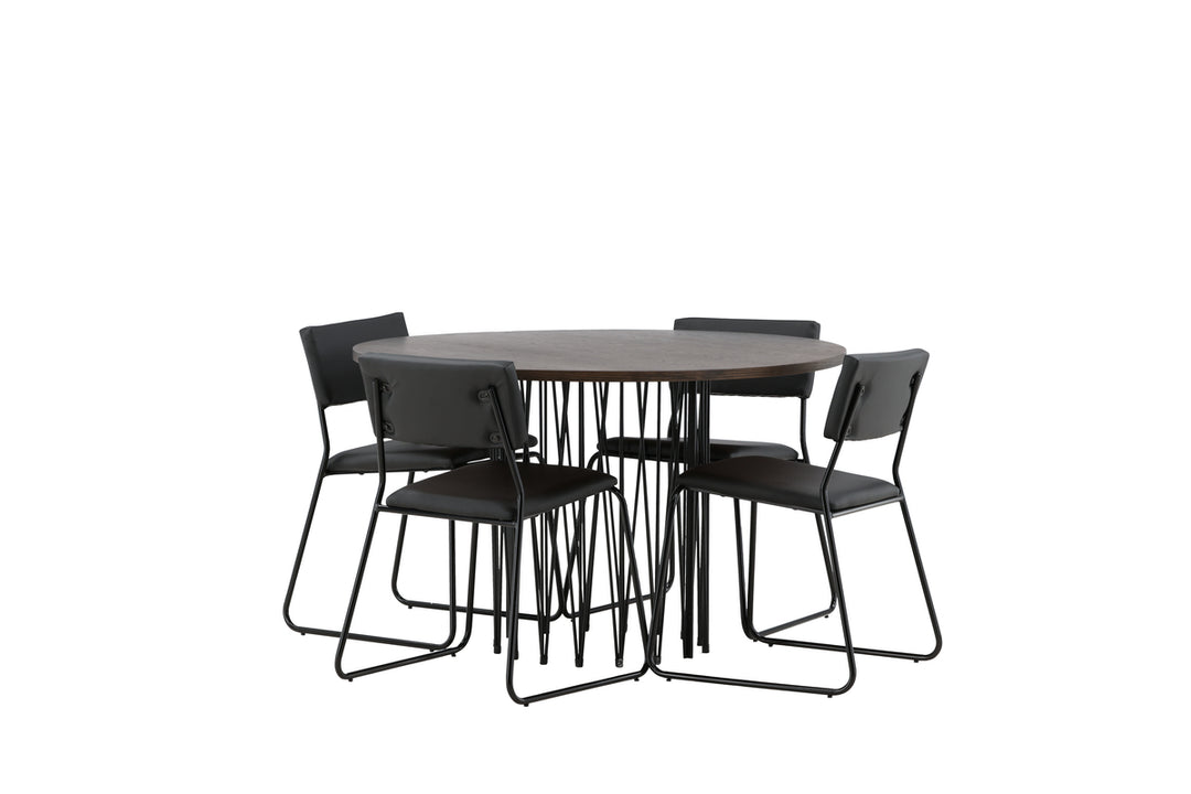 Kenth & Stone Matgrupp Svart/Mocka