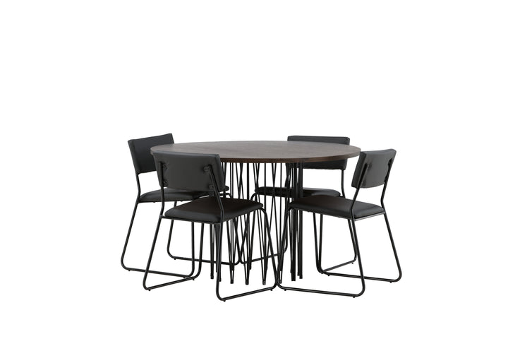 Kenth & Stone Matgrupp Svart/Mocka