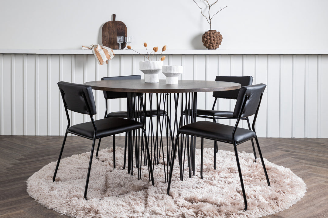 Kenth & Stone Matgrupp Svart/Mocka