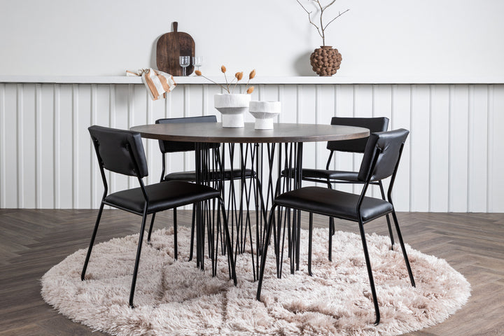 Kenth & Stone Matgrupp Svart/Mocka