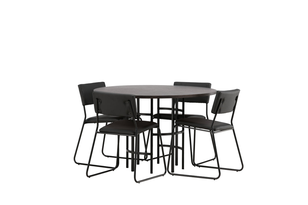 Kenth & Copenhagen Matgrupp Svart/Mocka