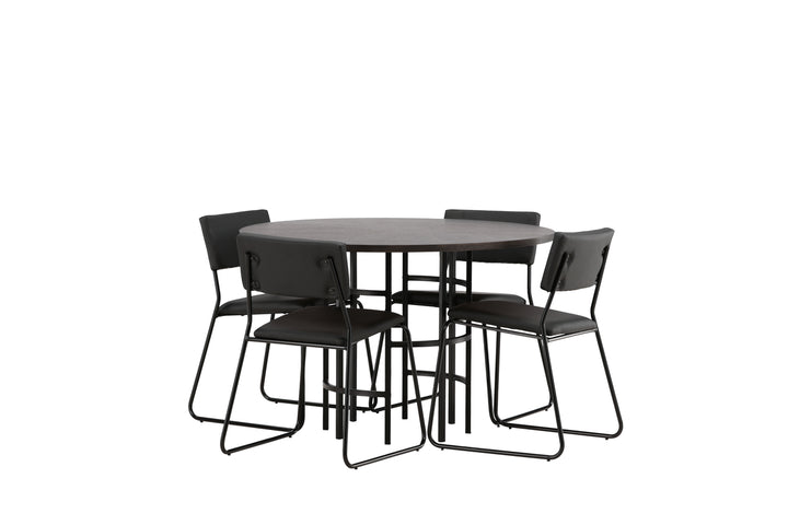 Kenth & Copenhagen Matgrupp Svart/Mocka