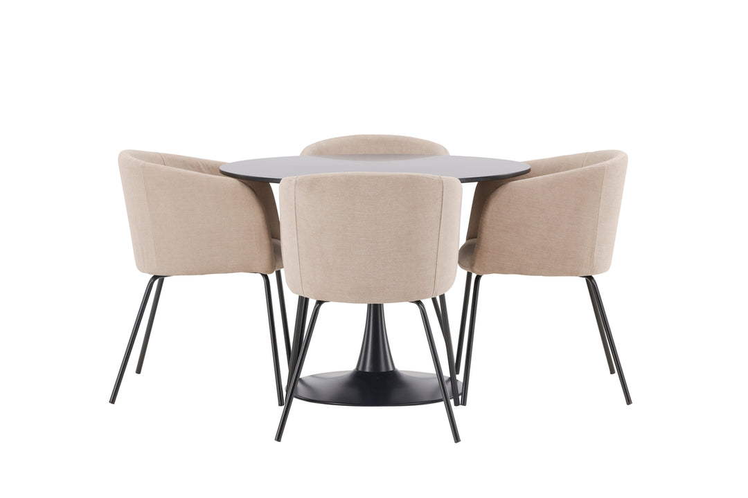 Berit & Glade Matgrupp Beige/Svart