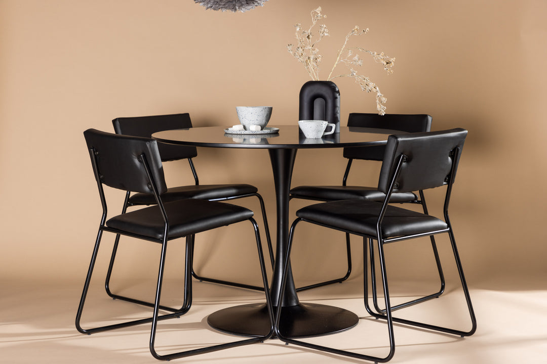 Kenth & Glade Matgrupp Svart