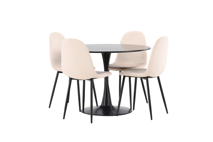 Polar & Glade Matgrupp Beige/Svart