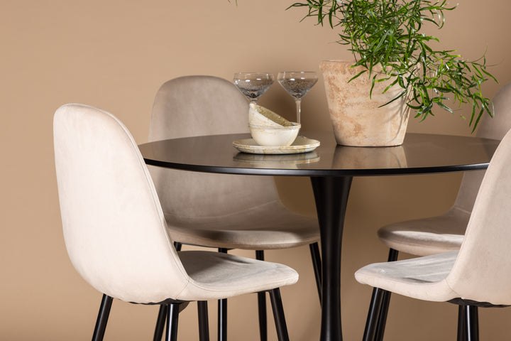 Polar & Glade Matgrupp Beige/Svart