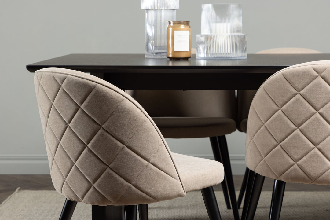 Velvet & Vail Matgrupp Beige/Svart