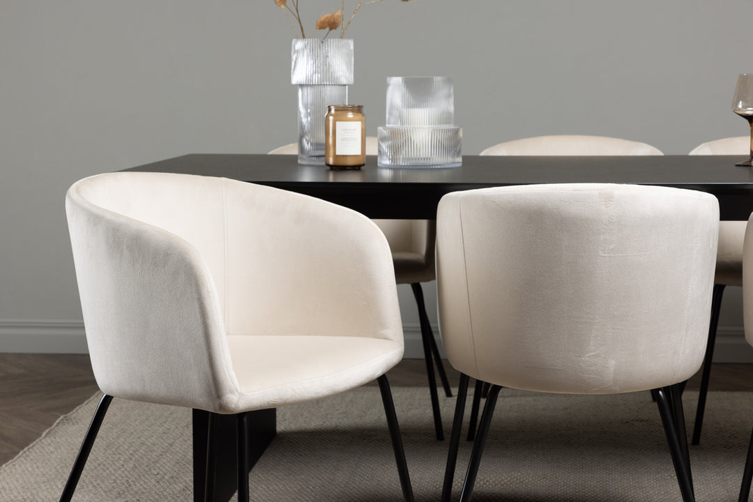 Berit & Vail Matgrupp Beige/Svart